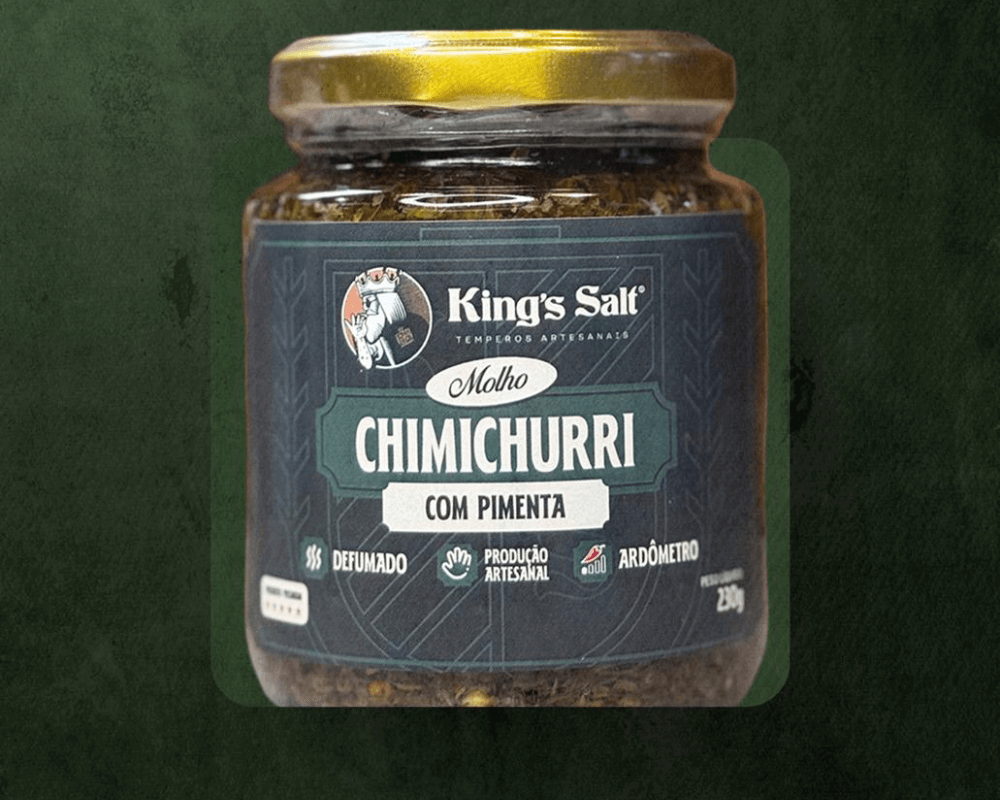  Molho Chimichurri Defumado (C/Pimenta)