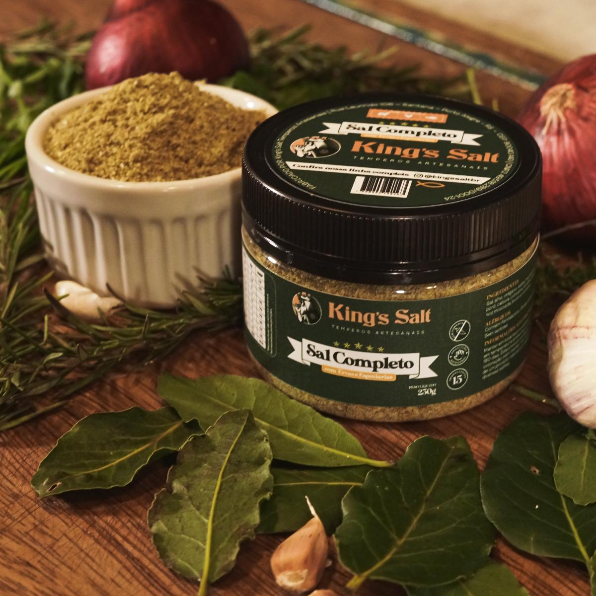 Sal completo com Ervas e Especiarias (S/Pimenta)