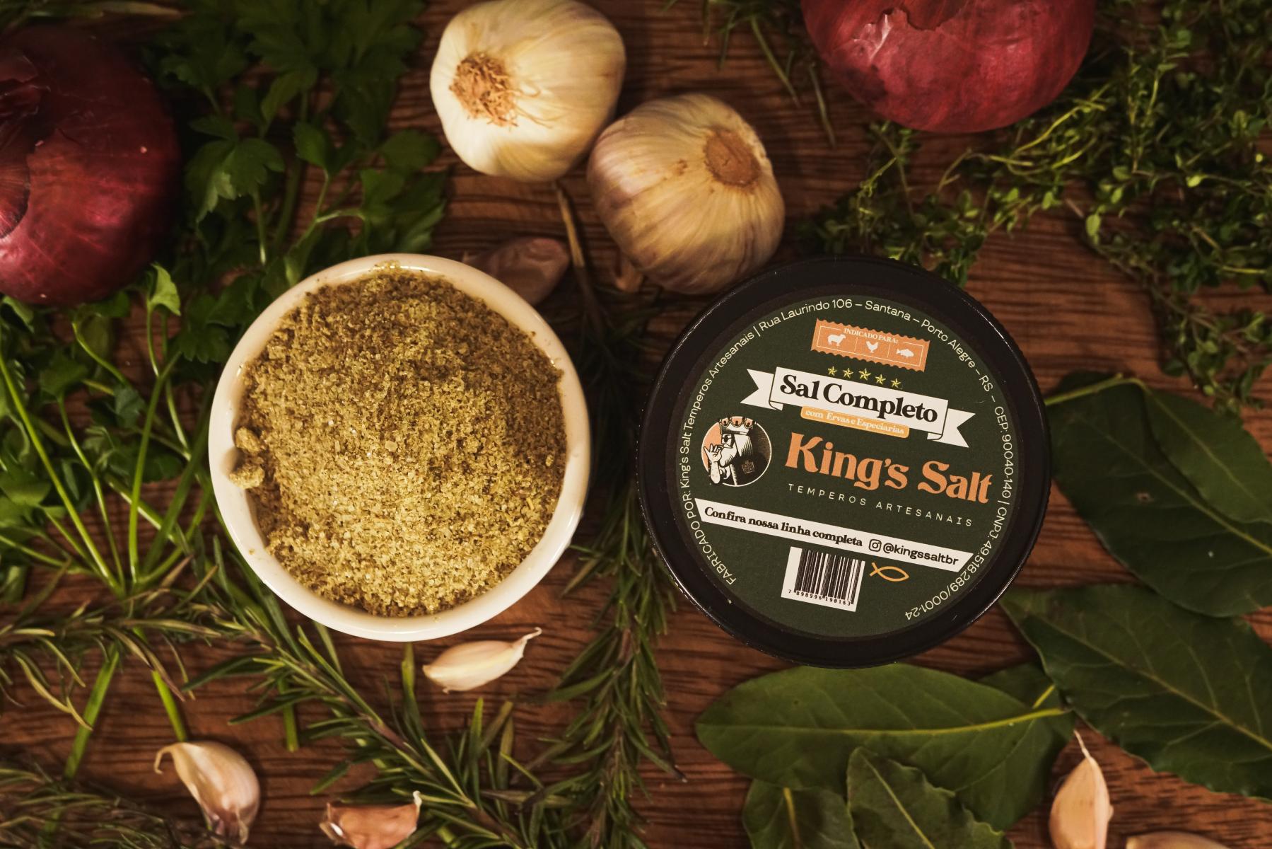 Sal completo com Ervas e Especiarias (S/Pimenta)