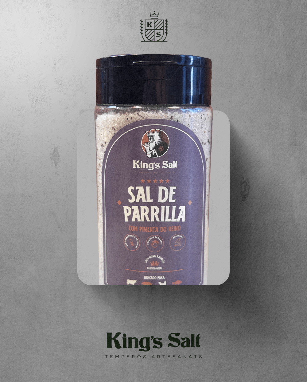 Sal de Parrilla C/Pimenta do Reino