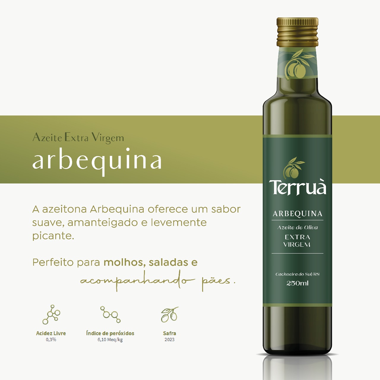 Azeite de Oliva Arbequina - Terruà