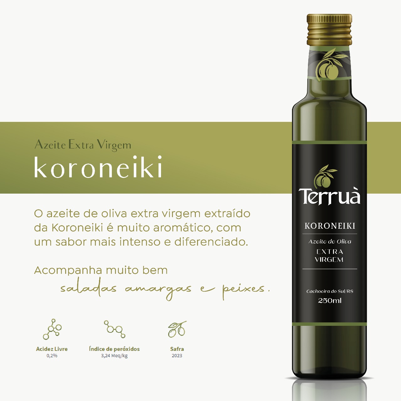 Azeite de Oliva Koroneiki - Terruà