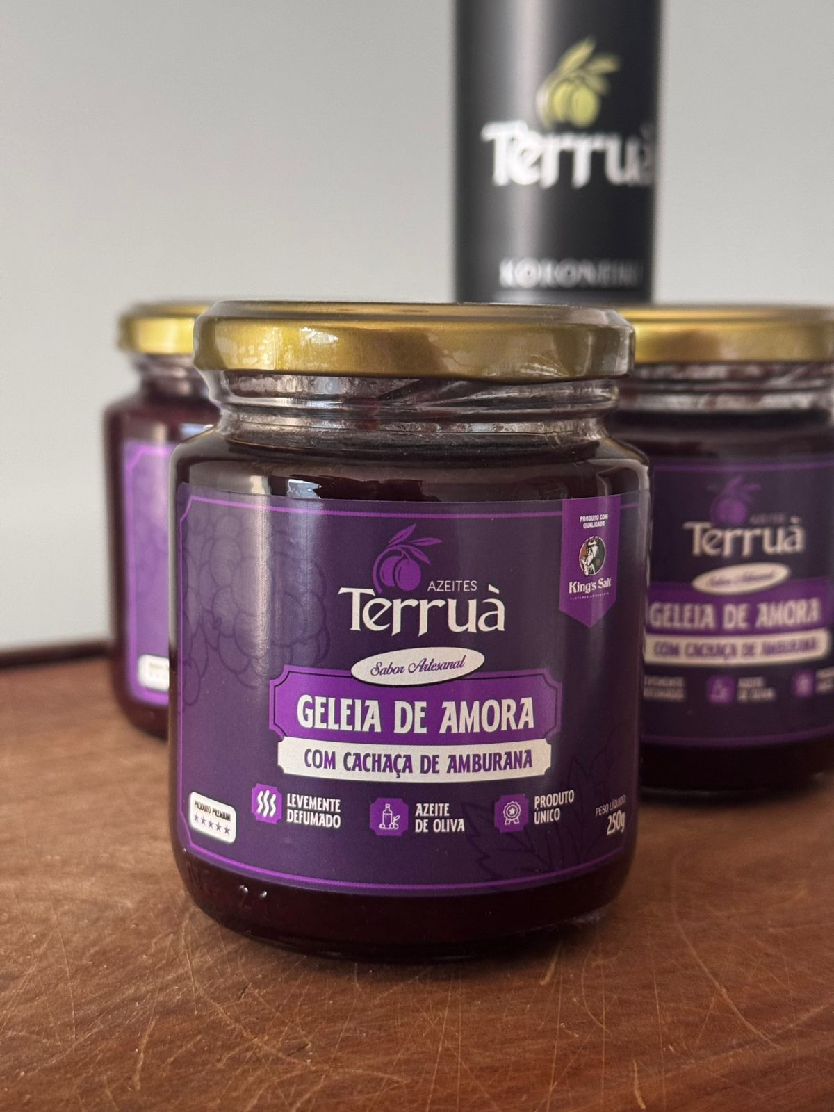 Geleia de Amora - Com Cachaça de Amburana