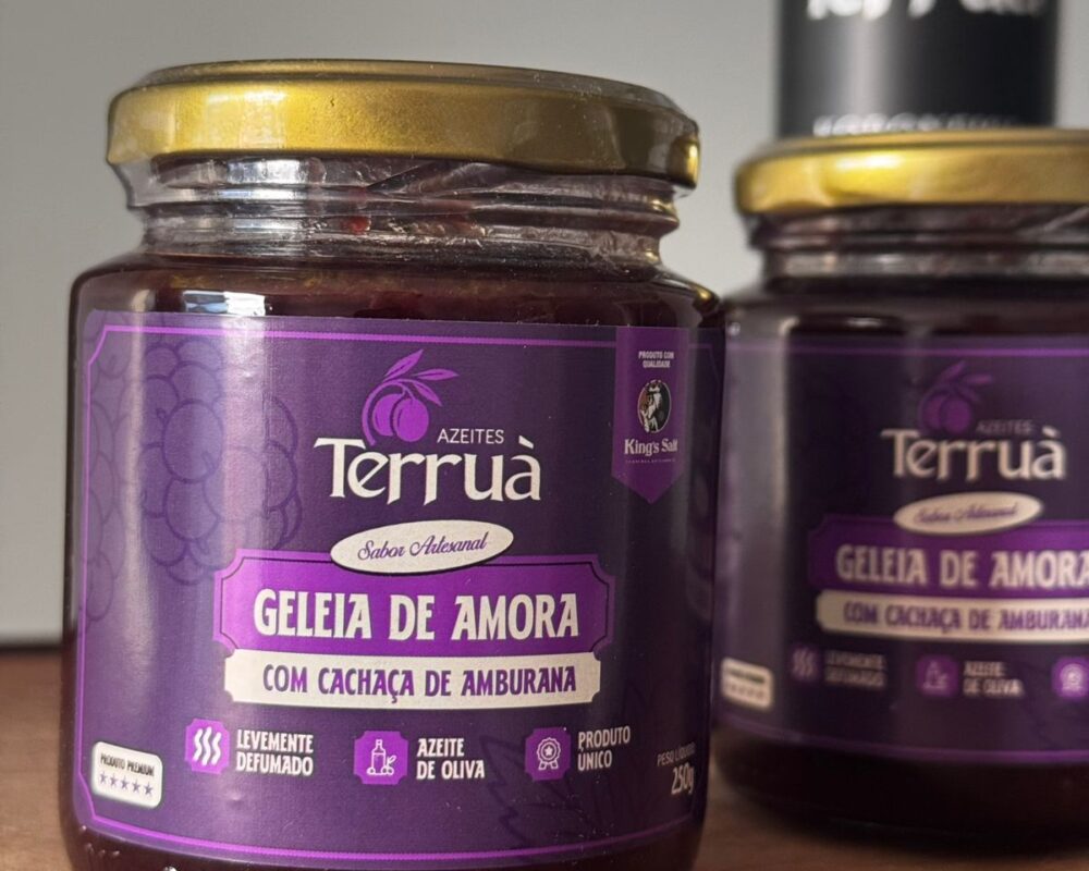  Geleia de Amora - Com Cachaça de Amburana