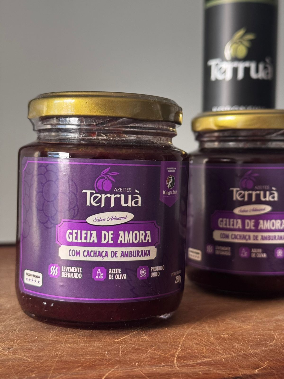 Geleia de Amora - Com Cachaça de Amburana